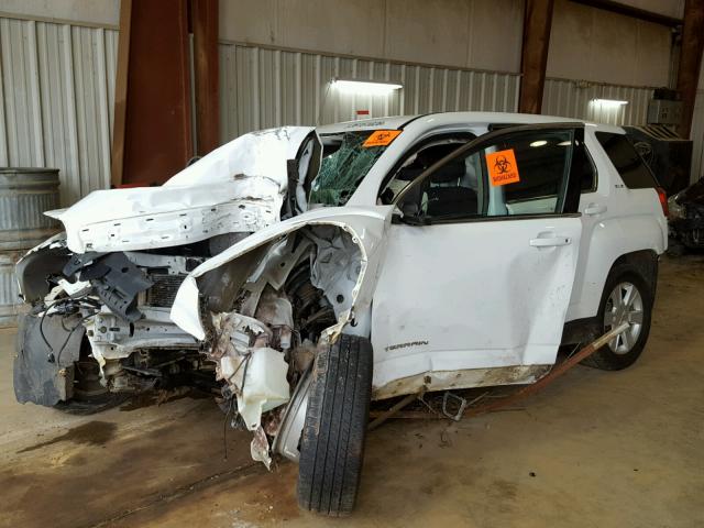 2GKALMEK7D6398905 - 2013 GMC TERRAIN SL WHITE photo 2