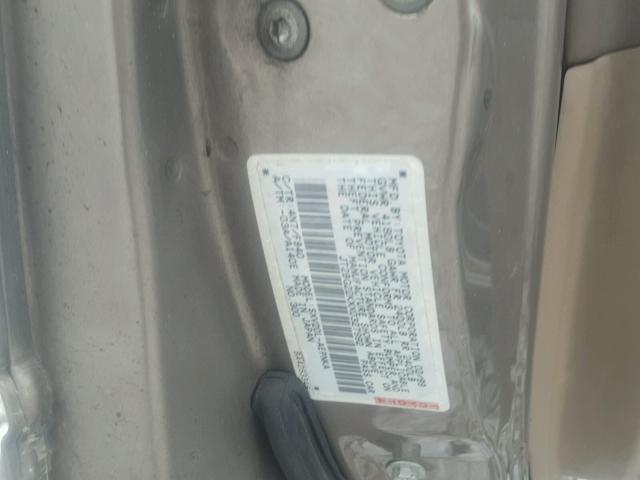 JT2BG22KXX0327992 - 1999 TOYOTA CAMRY LE TAN photo 10