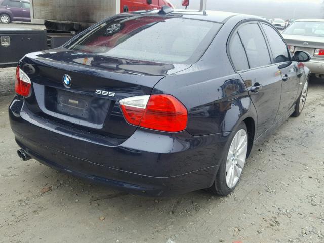 WBAVB17556NK41648 - 2006 BMW 325 I AUTO BLUE photo 4