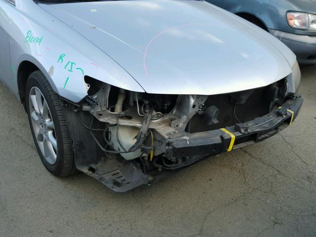 JH4CL96836C038155 - 2006 ACURA TSX SILVER photo 9