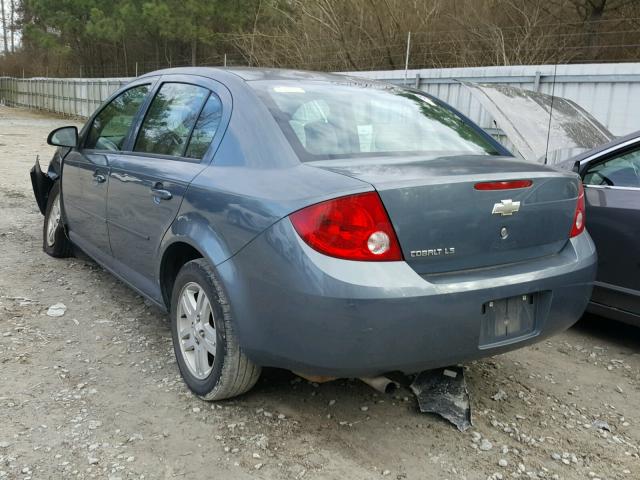 1G1AL52F057512830 - 2005 CHEVROLET COBALT LS GREEN photo 3