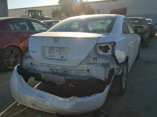 2HGFG128X7H518400 - 2007 HONDA CIVIC EX WHITE photo 9