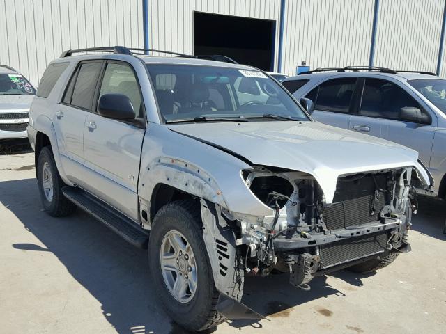 JTEZU14R538009160 - 2003 TOYOTA 4RUNNER SR SILVER photo 1