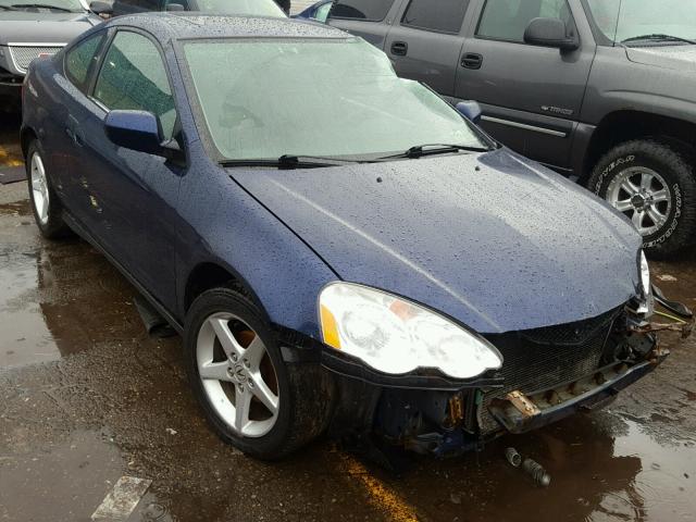 JH4DC53834S018394 - 2004 ACURA RSX BLUE photo 1