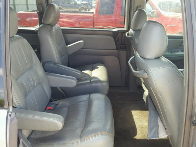 2HKRL18692H540157 - 2002 HONDA ODYSSEY EX GRAY photo 6