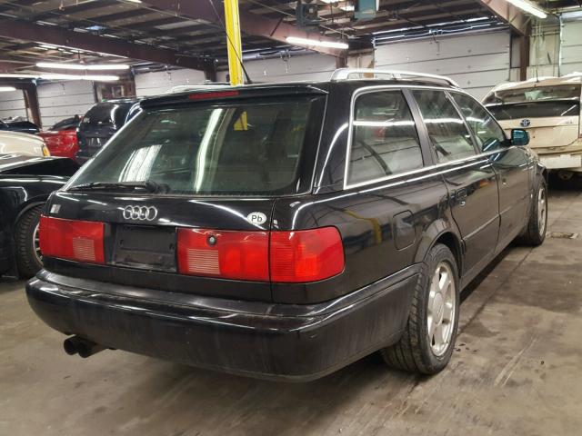 WAULA84A1SN121666 - 1995 AUDI S6 BLACK photo 4