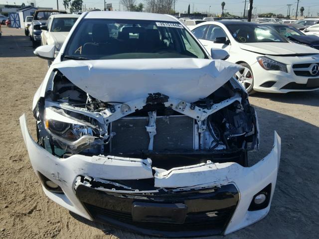 2T1BURHEXGC634305 - 2016 TOYOTA COROLLA L WHITE photo 9