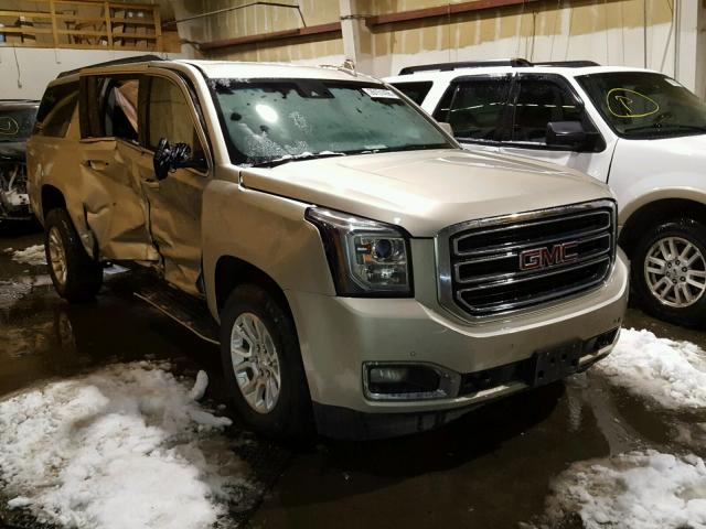 1GKS2GKC3HR196630 - 2017 GMC YUKON XL K GOLD photo 1