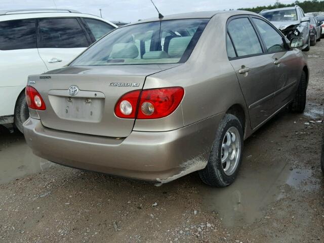 1NXBR32E17Z906505 - 2007 TOYOTA COROLLA CE BROWN photo 4