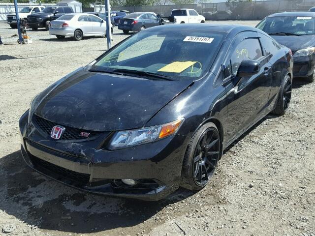 2HGFG4A52CH706086 - 2012 HONDA CIVIC SI BLACK photo 2