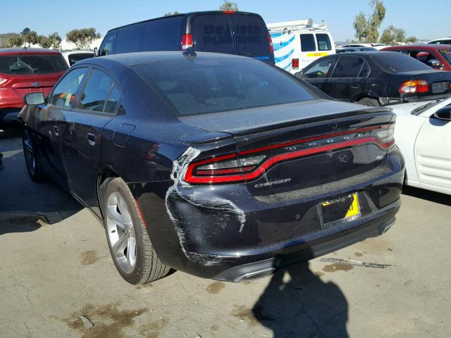 2C3CDXCT0JH157870 - 2018 DODGE CHARGER R/ BLACK photo 3