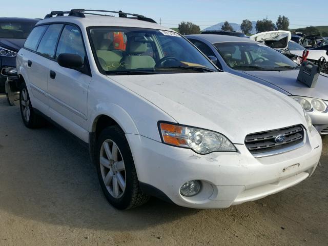 4S4BP61C866321818 - 2006 SUBARU LEGACY OUT WHITE photo 1