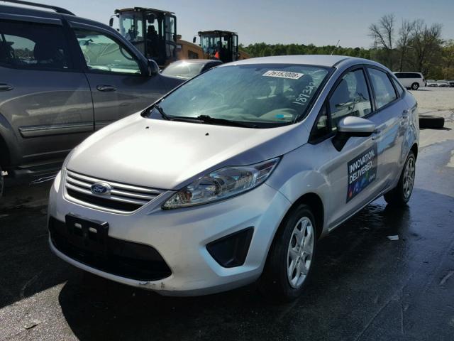 3FADP4AJ7CM187322 - 2012 FORD FIESTA S SILVER photo 2