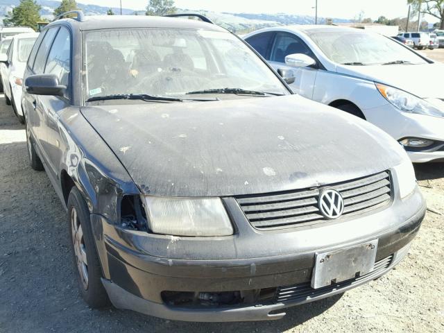 WVWNA63B1XE228265 - 1999 VOLKSWAGEN PASSAT GLS BLACK photo 1