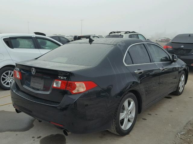 JH4CU2F62AC003540 - 2010 ACURA TSX BLACK photo 4