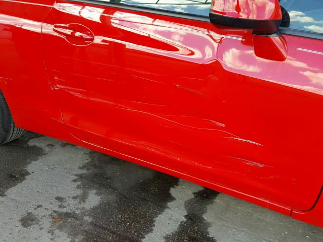 2HGFG3B8XCH558417 - 2012 HONDA CIVIC EX წითელი ფოტო 9