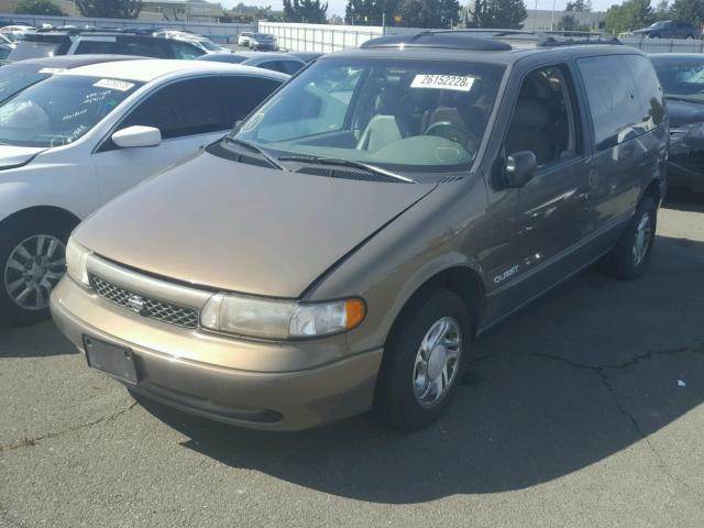 4N2DN11W8TD845880 - 1996 NISSAN QUEST XE BROWN photo 2