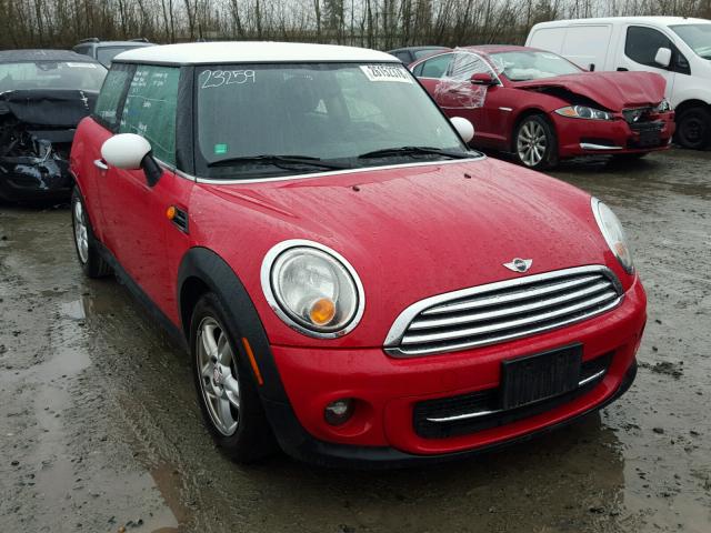 WMWSU3C5XBT253881 - 2011 MINI COOPER RED photo 1