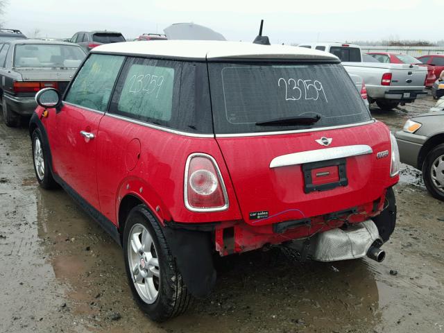 WMWSU3C5XBT253881 - 2011 MINI COOPER RED photo 3