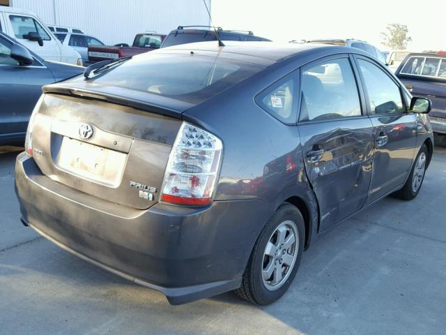 JTDKB20U083406663 - 2008 TOYOTA PRIUS GRAY photo 4