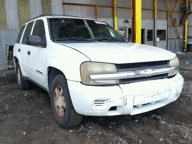 1GNDS13S222391973 - 2002 CHEVROLET TRAILBLAZE WHITE photo 1