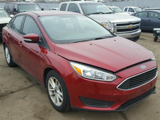 1FADP3F26FL298879 - 2015 FORD FOCUS SE RED photo 1