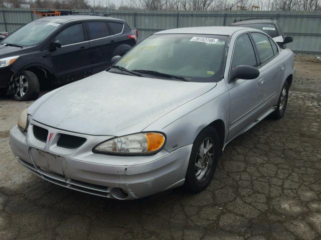 1G2NF52E33C125169 - 2003 PONTIAC GRAND AM S GRAY photo 2