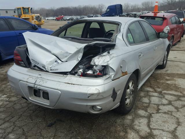 1G2NF52E33C125169 - 2003 PONTIAC GRAND AM S GRAY photo 4