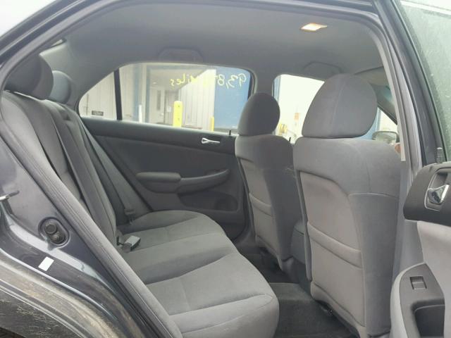 1HGCM56457A227375 - 2007 HONDA ACCORD LX GRAY photo 6