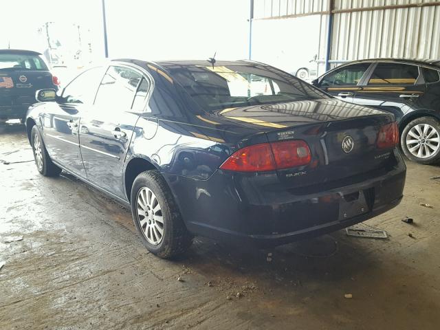 1G4HP57206U152697 - 2006 BUICK LUCERNE CX BLUE photo 3