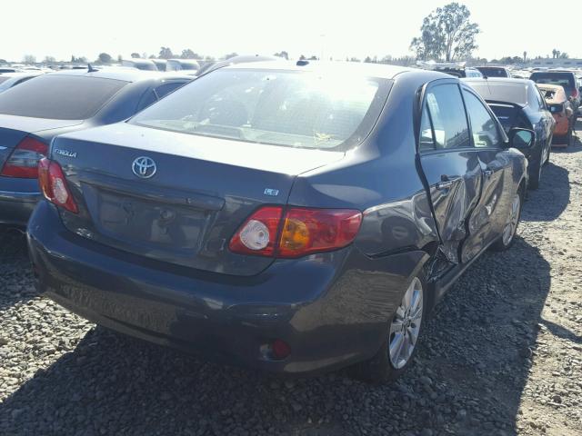 1NXBU40E29Z056779 - 2009 TOYOTA COROLLA BA CHARCOAL photo 4