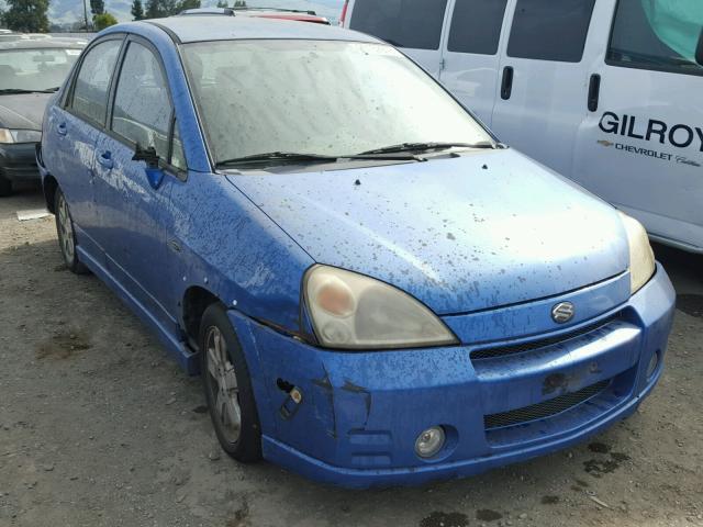 JS2RA41S735169439 - 2003 SUZUKI AERIO S BLUE photo 1