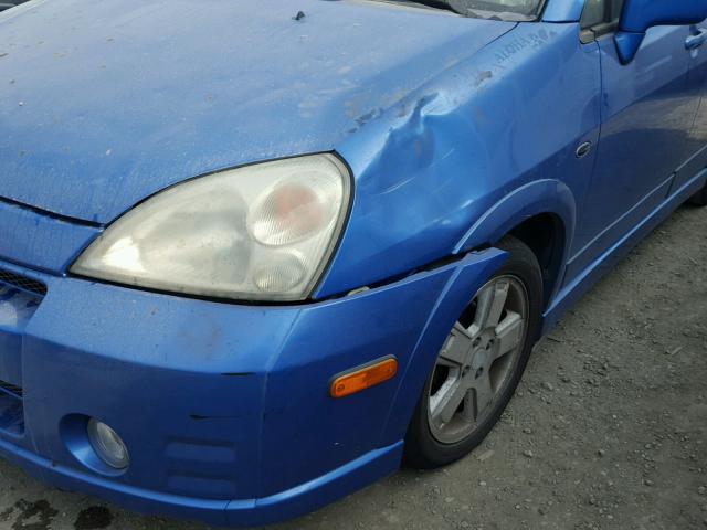 JS2RA41S735169439 - 2003 SUZUKI AERIO S BLUE photo 9