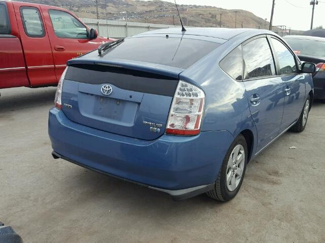 JTDKB20U587753818 - 2008 TOYOTA PRIUS BLUE photo 4