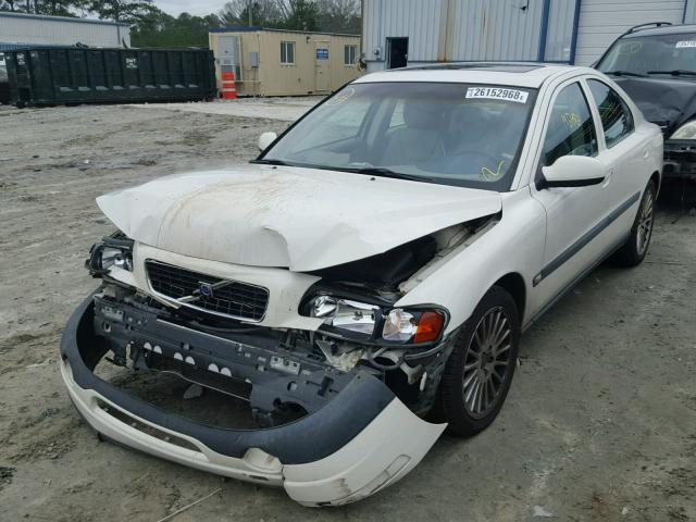 YV1RS58D612012420 - 2001 VOLVO S60 2.4T WHITE photo 2