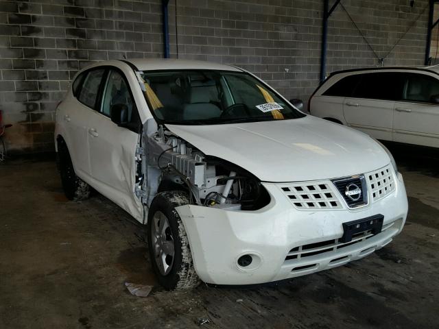 JN8AS58VX8W129713 - 2008 NISSAN ROGUE S WHITE photo 1