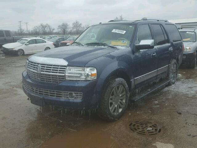 5LMFU27508LJ07273 - 2008 LINCOLN NAVIGATOR BLUE photo 2