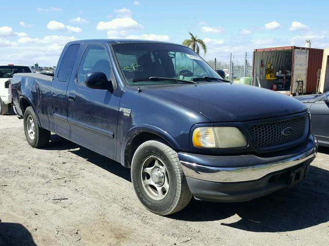 1FTRX17W9XNB53735 - 1999 FORD F150 BLUE photo 1