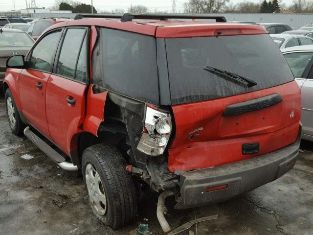 5GZCZ23D93S826320 - 2003 SATURN VUE RED photo 3