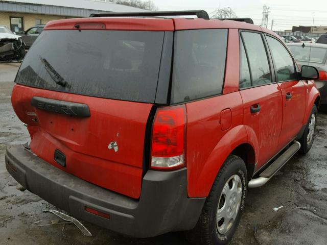 5GZCZ23D93S826320 - 2003 SATURN VUE RED photo 4