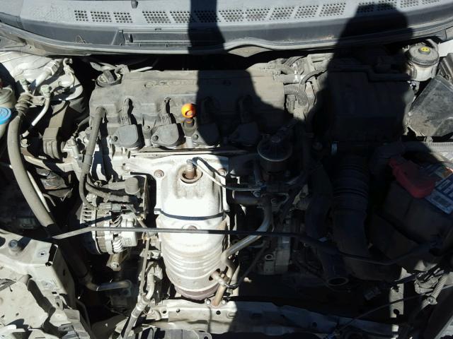 1HGFA16888L042227 - 2008 HONDA CIVIC EX ვერცხლისფერი ფოტო 7