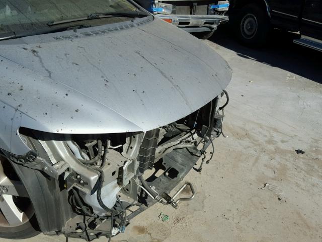 1HGFA16888L042227 - 2008 HONDA CIVIC EX SILVER photo 9