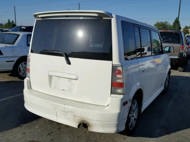 JTLKT324764070165 - 2006 TOYOTA SCION XB 白色 照片 4