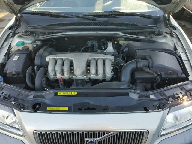 YV1TS94D9Y1143439 - 2000 VOLVO S80 SILVER photo 7