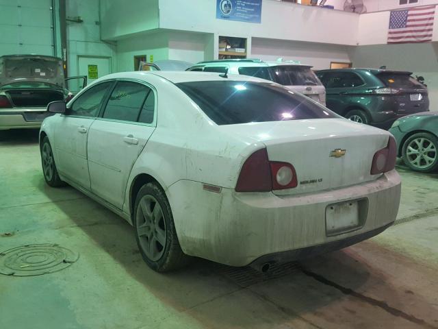 1G1ZD5E15BF138250 - 2011 CHEVROLET MALIBU 2LT WHITE photo 3