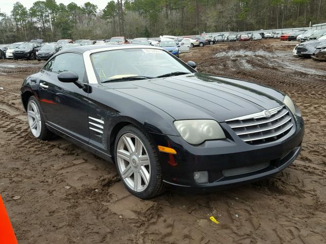 1C3AN69L94X015474 - 2004 CHRYSLER CROSSFIRE BLACK photo 1