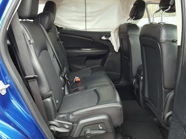 3C4PDCGG1FT712875 - 2015 DODGE JOURNEY CR BLUE photo 6