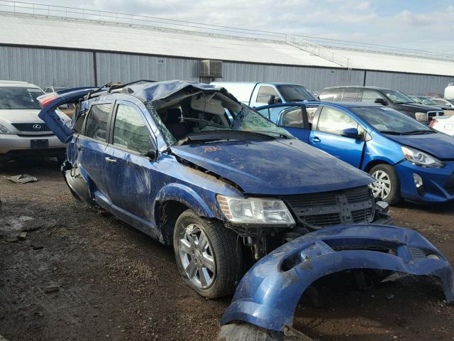 3D4GG67V99T246627 - 2009 DODGE JOURNEY R/ BLUE photo 1