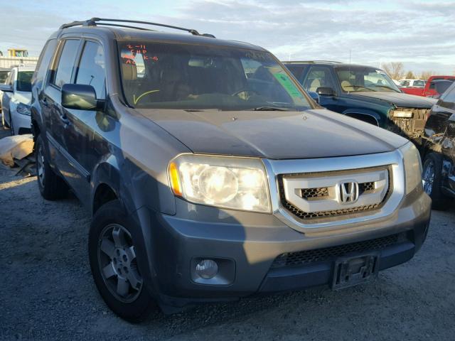 5FNYF48839B052031 - 2009 HONDA PILOT TOUR GRAY photo 1