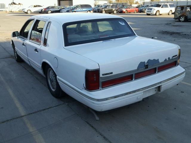 1LNLM82W3SY753121 - 1995 LINCOLN TOWN CAR S WHITE photo 3